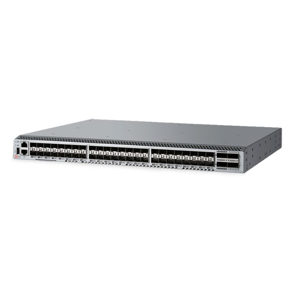 Коммутатор Brocade G620 64-port FC Switch, 48-port licensed, incl 48x 32Gb SWL SFP transceivers, Ent