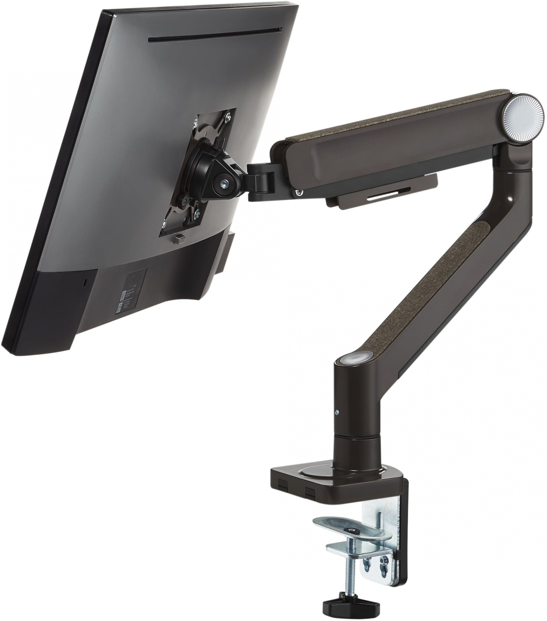 Кронштейн для мониторов Ultramounts UM732BR коричневый 17"-32" макс.8кг настольный поворот и наклон