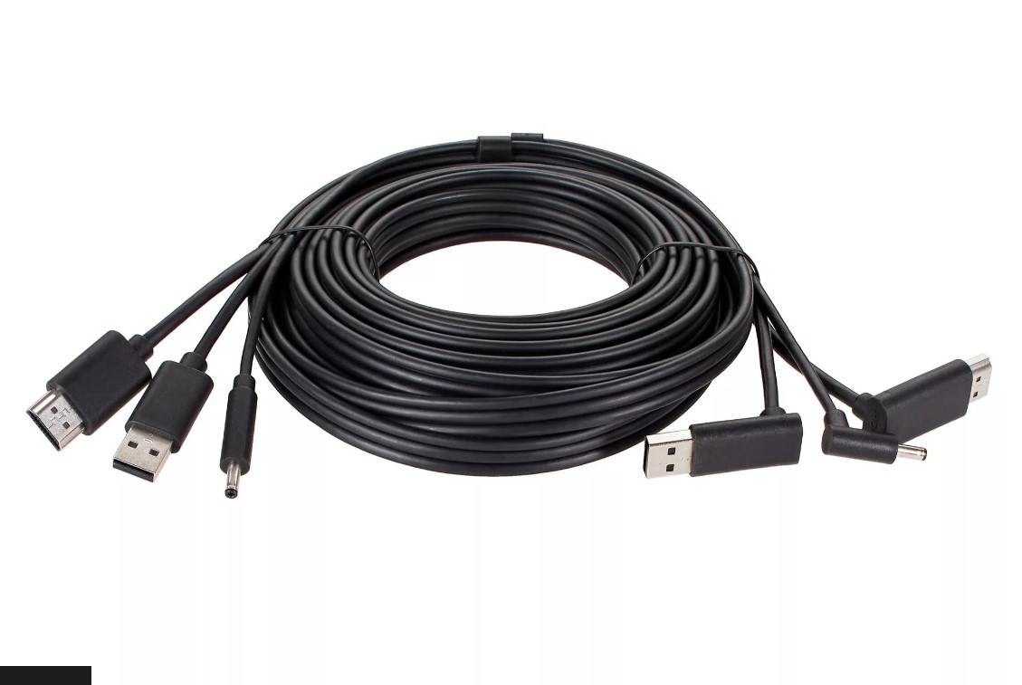 VR 3 parallel кабель   для HTC VIVE, HDMI 4KX30Hz 5 м, VCOM <CU416-5M>  1