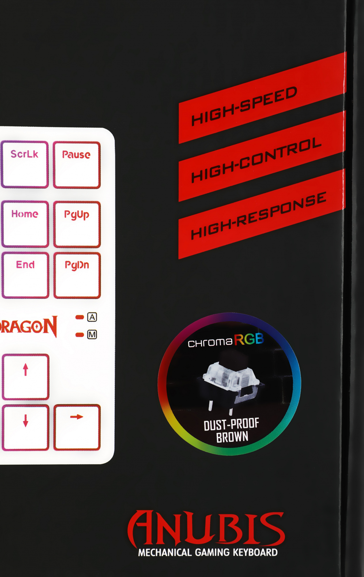 Клавиатура Redragon Anubis механическая белый USB беспроводная BT/Radio slim Multimedia for gamer дл