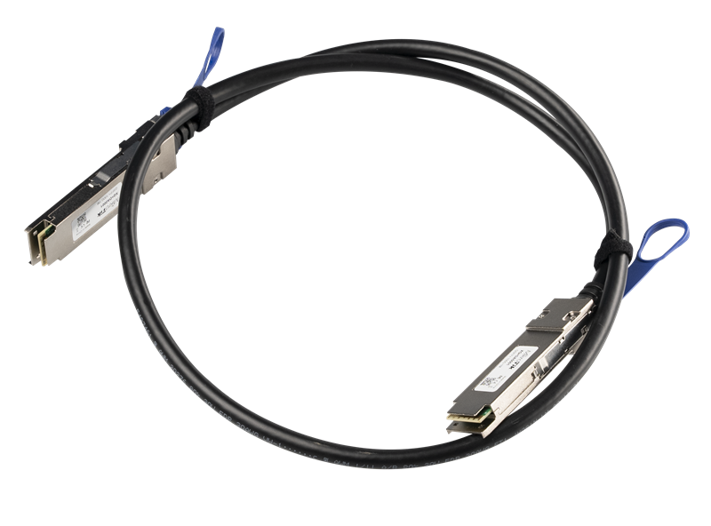 Кабель MikroTik XQ+DA0001 QSFP+ direct attach cable 40G/100G 1m 0C +70C