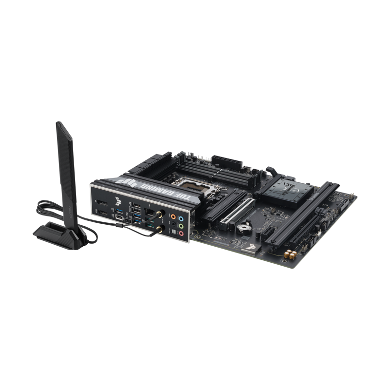 Материнская плата Asus TUF GAMING B860-PLUS WIFI Soc-1851 Intel B860 4xDDR5 ATX AC`97 8ch(7.1) 2.5Gg