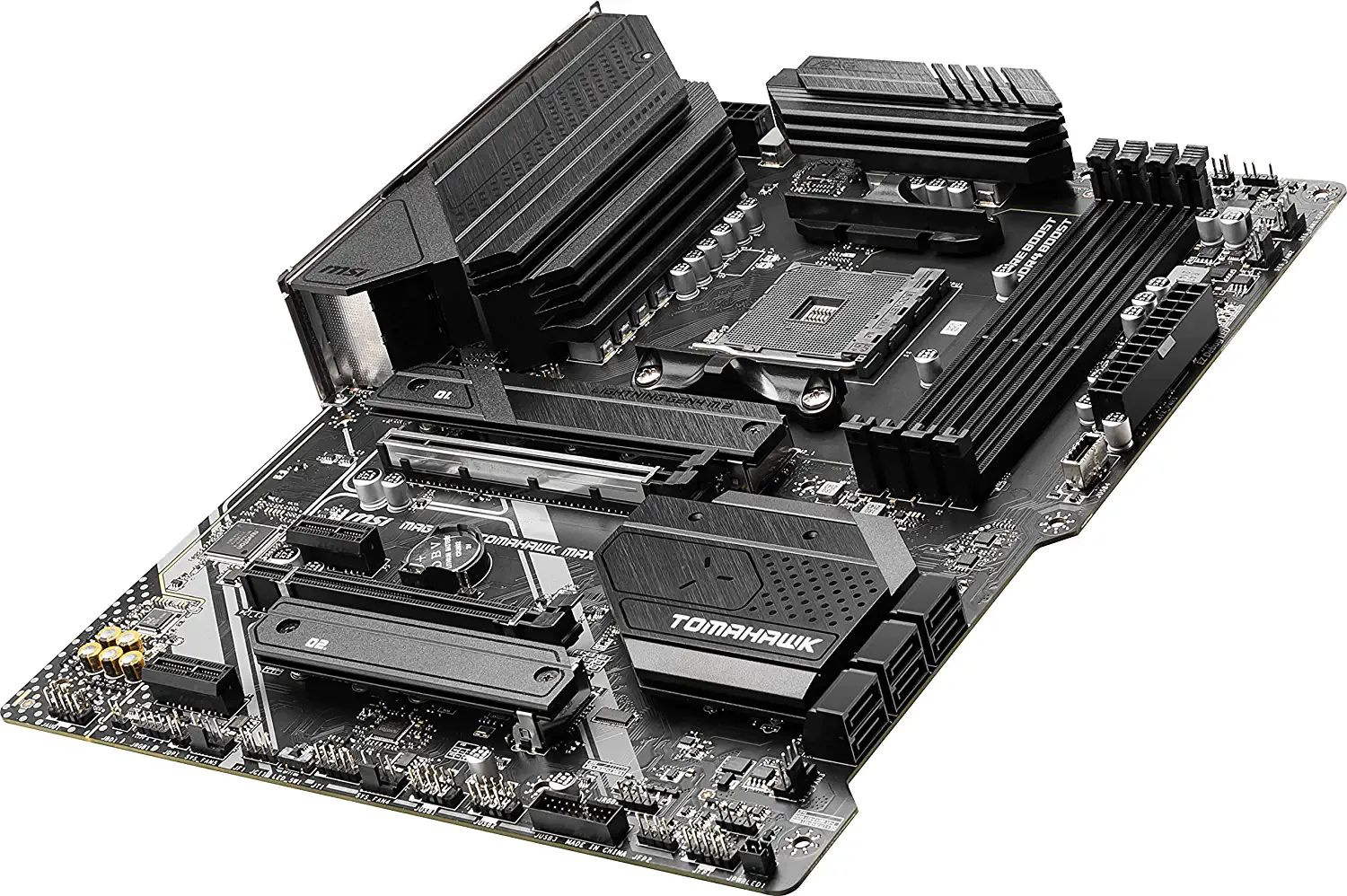 Материнская плата MSI MAG B550 TOMAHAWK MAX WIFI Soc-AM4 AMD B550 4xDDR4 ATX AC`97 8ch(7.1) 2.5Gg RA