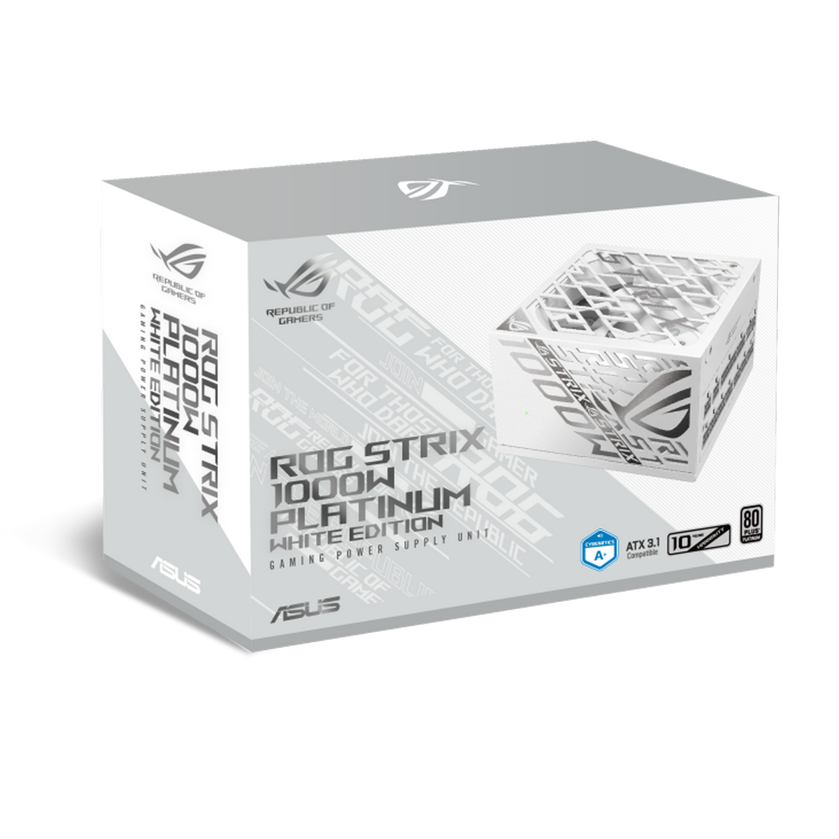 Блок питания ПК ASUS ROG-STRIX-1000P-GAMING-WHITE