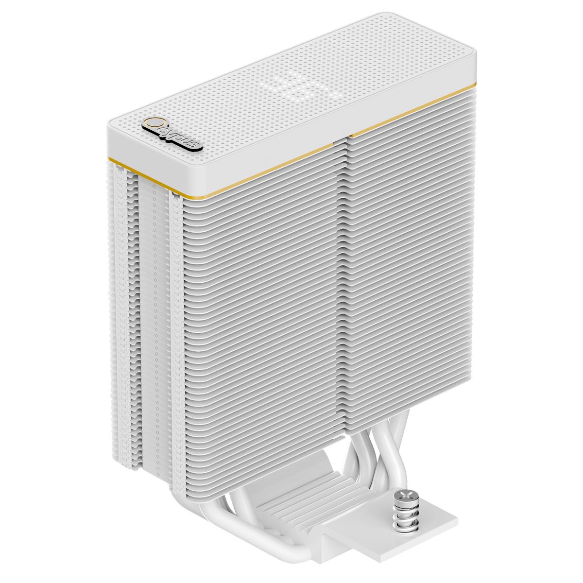 Кулер для процессора Ocypus Iota A40 WH, 120mm FAN, Display Panel, 4 HEAT PIPES, 4-PIN PWM, 500-2000