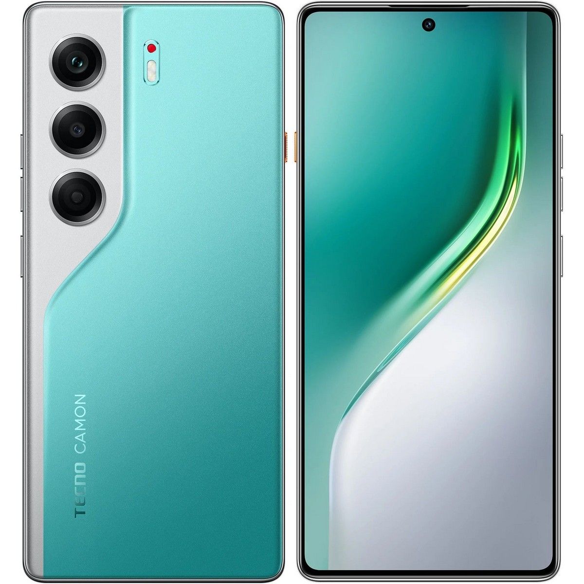 Смартфон Tecno CAMON 40 8+256Gb зелёный