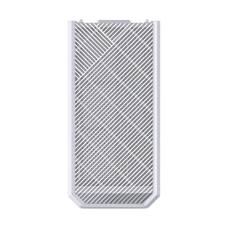 Корпус JONSBO D400, Midi-Tower, TG, no fan, 2xUSB-A 3.0 + 1xUSB-C 3.2, ATX, mATX, mITX White