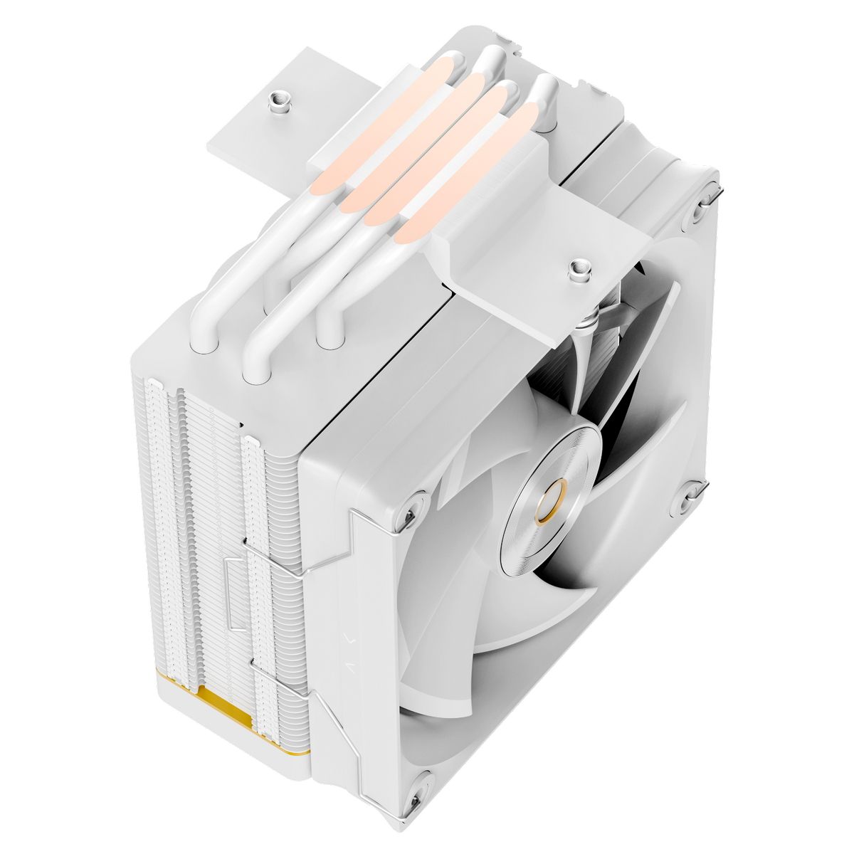 Кулер для процессора Ocypus Iota A40 WH, 120mm FAN, Display Panel, 4 HEAT PIPES, 4-PIN PWM, 500-2000