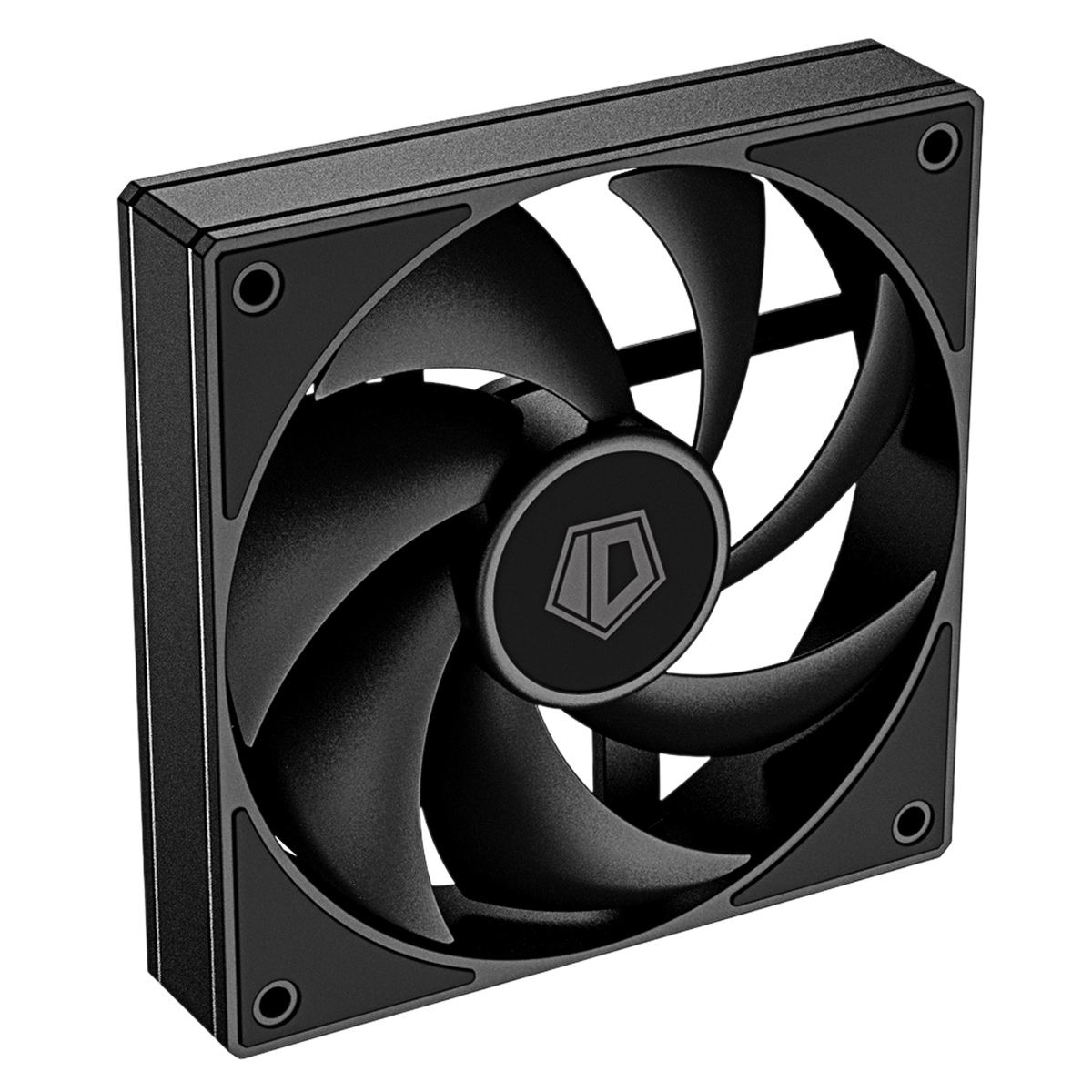 Вентилятор для корпуса ID-Cooling AF-125-K 120х120x25 черный 4-pin 30дБ Ret