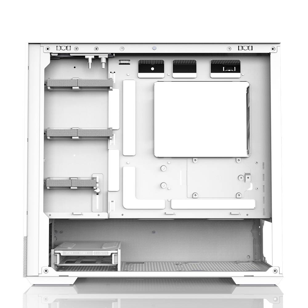 Корпус Zalman P30 Air White Mini-Tower Micro ATX/mini-ITX, без БП, Steel, Plastic , Tempered Glass, 