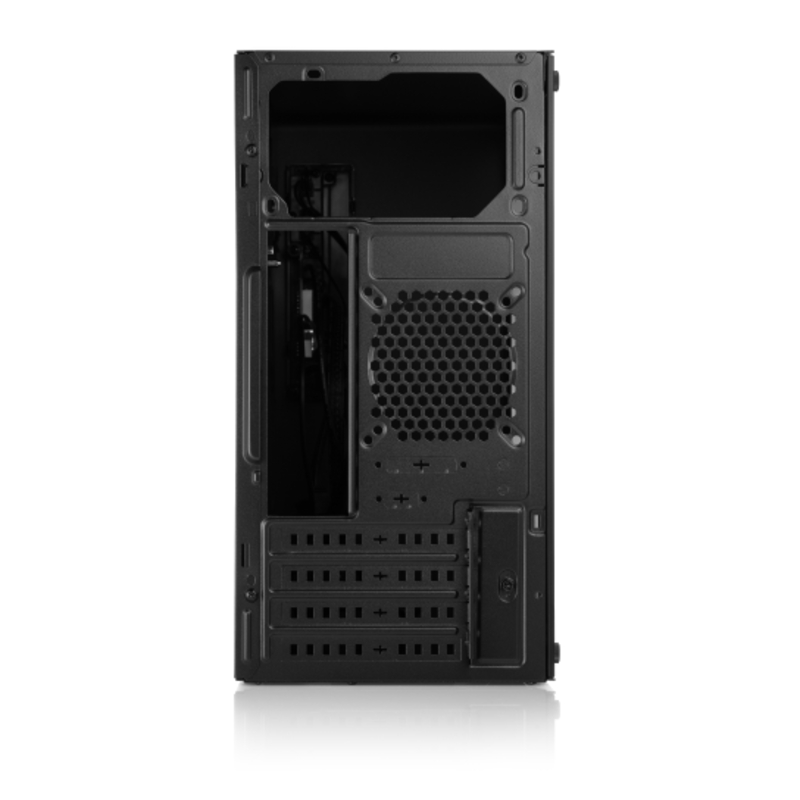 Корпус Foxline FL-728TG, mATX, TG, 1xUSB3.0+1xUSB2.0+1xType-C(USB2.0)+1xARGB strip on front, Black