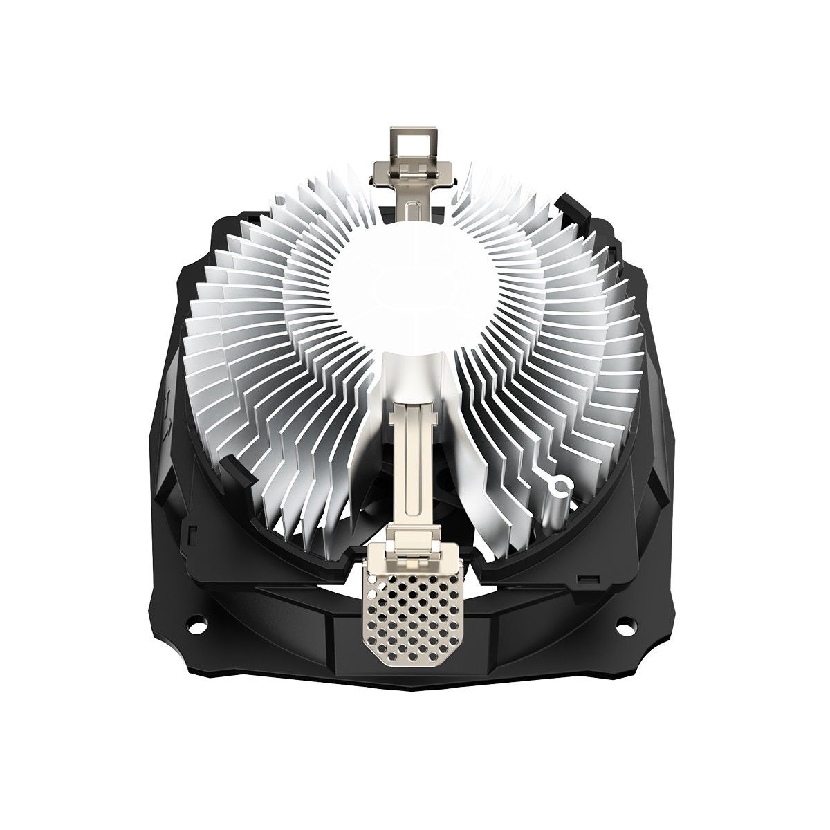 Устройство охлаждения(кулер) ID-Cooling DK-03 Soc-AM5/AM4/1200/1700/1851 черный 3-pin 26dB Al 100W 2