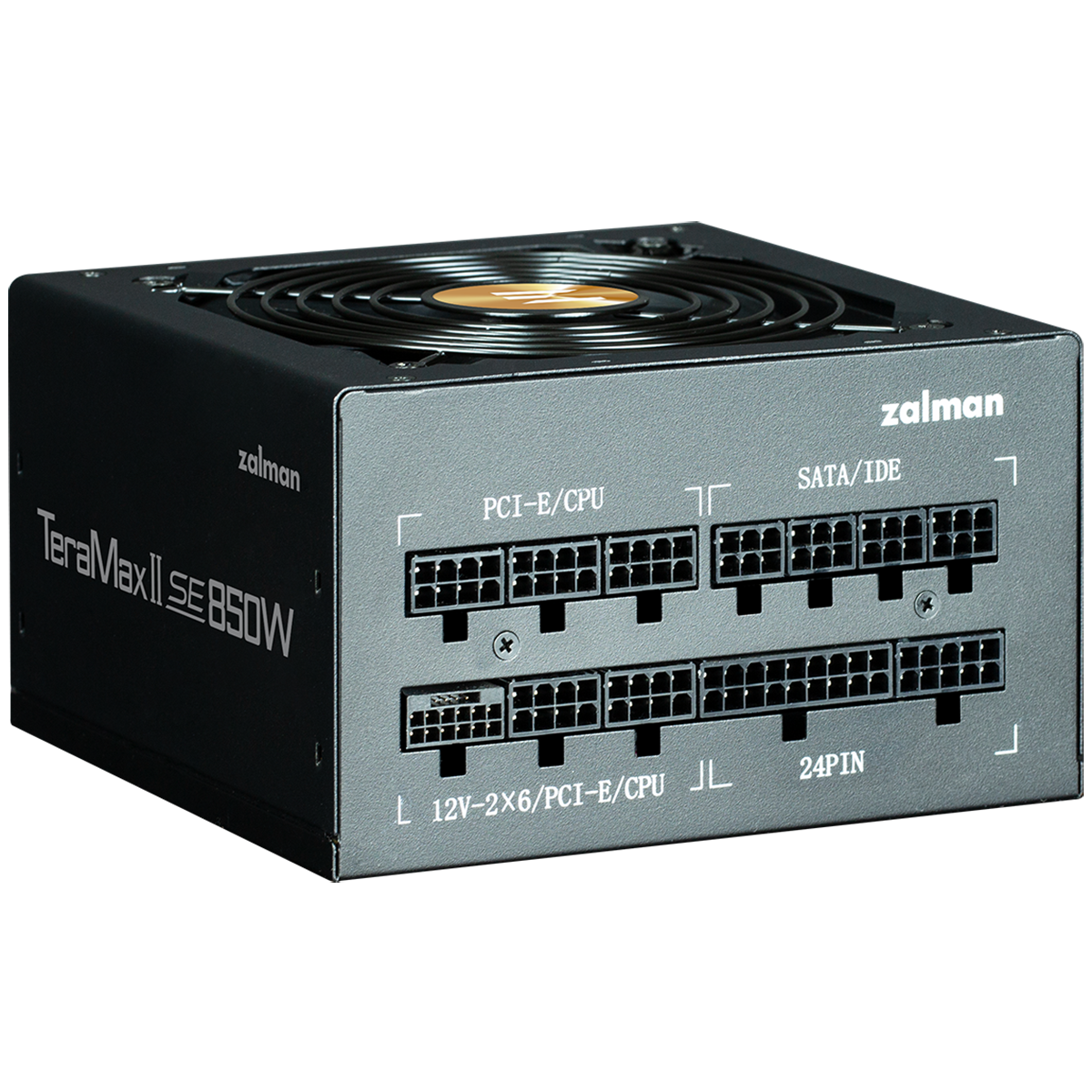 Блок питания Zalman ZM850-TMX2SE, 850W, ATX12V v3.1, APFC, 12cm Fan, 80+ Gold Gen5.1, Full Modular, 
