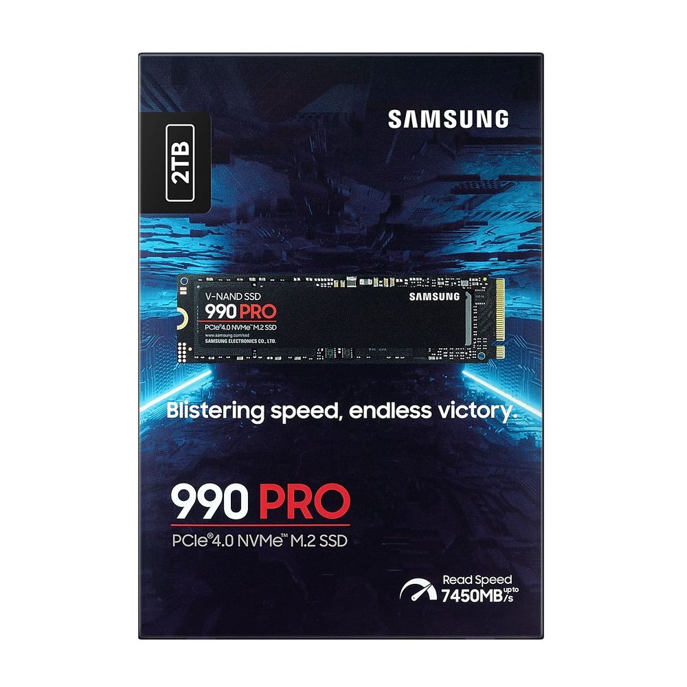 Накопитель SSD Samsung PCIe 4.0 x4 2TB MZ-V9P2T0BW 990 Pro M.2 2280