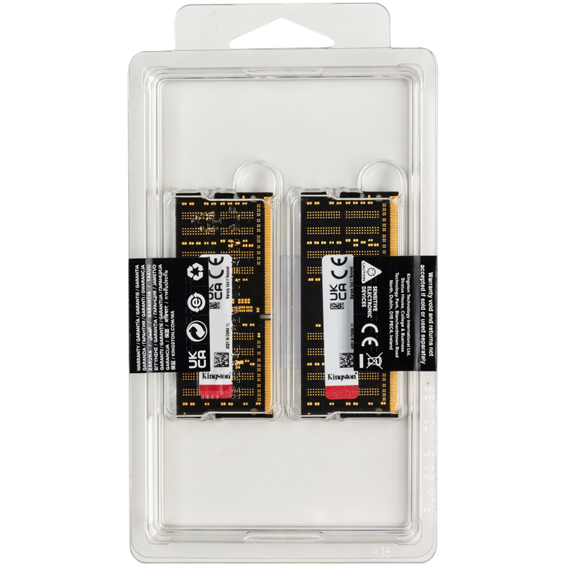 Kingston DRAM 64GB 3200MHz DDR4 CL20 SODIMM (Kit of 2) FURY Impact EAN: 740617318364
