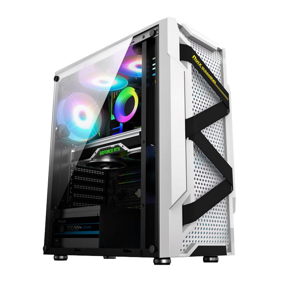 Корпус ALSEYE Корпус ALSEYE Warrior-W Mini-ITX/Micro ATX/ATX, USB2.0*2+HD Audio+USB3.0*1, «H.D.D.(3.