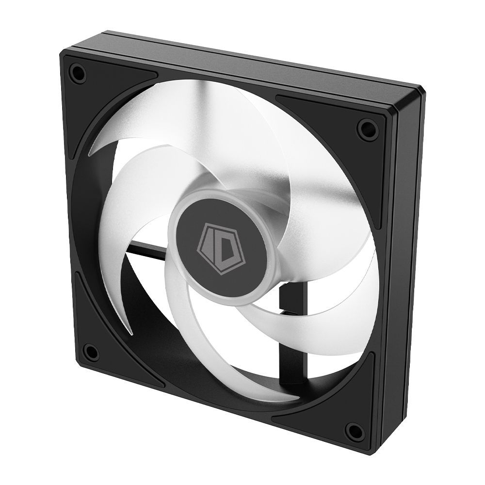 Вентилятор для корпуса ID-Cooling AS-120-К ARGB 120х120x25 черный 4-pin 27.2дБ (AS-120-ARGB-K) Ret