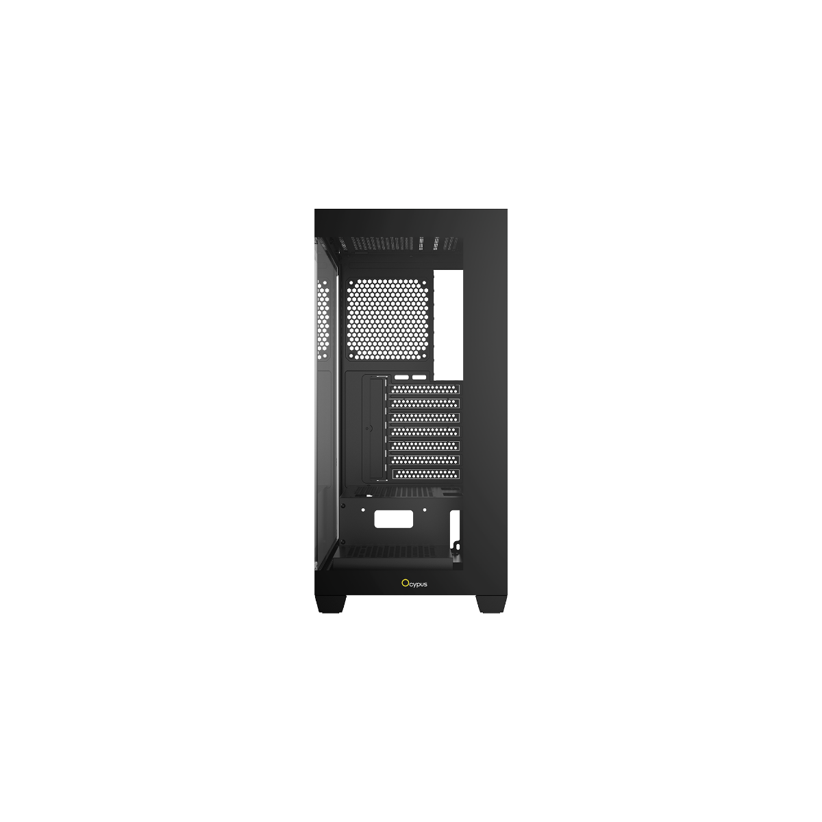 Корпус Ocypus Gamma C72 BK ARGB, Midi-Tower, TG, 4x120mm ARGB, 2xUSB-A 2.0 + 1xUSB-A 3.0, ATX, mATX,