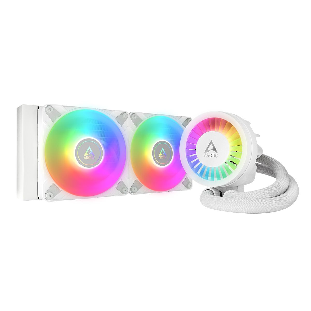 Жидкостная система охлаждения Arctic Cooling Arctic Liquid Freezer III-240 A-RGB White Multi Compati
