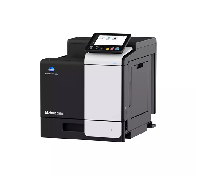 Принтер лазерный цветной Konica Minolta bizhub C3301i (A4, 3Гб, 33 стр/мин, дуплекс, сеть, 8Гб(SSD),