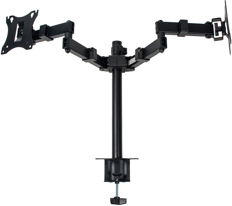 Кронштейн для мониторов Arm Media LCD-T04 черный 15"-28" макс.14кг настольный поворот и наклон