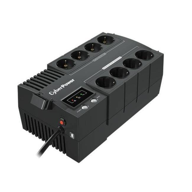 ИБП CyberPower BS450E Line-interactive 450VA/270W (Euro x8, USB-порт, 288x118x166(мм), 4,2кг)