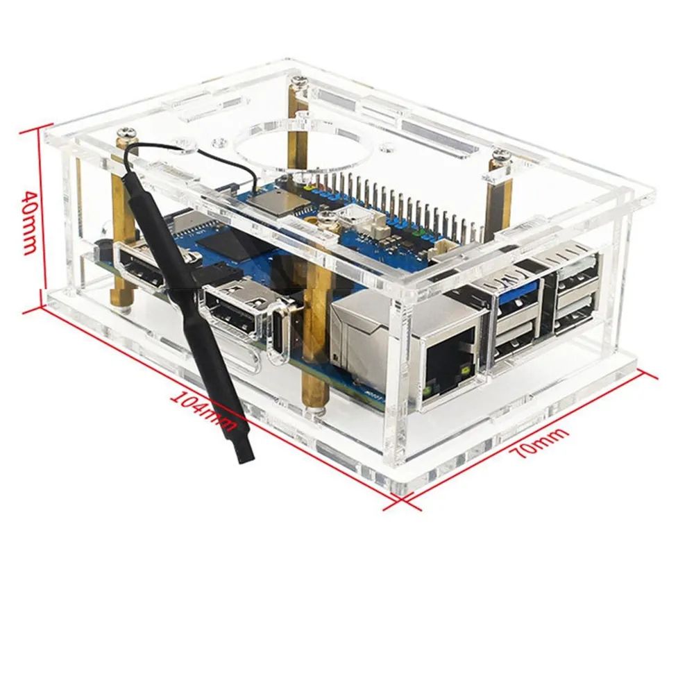 Orange Pi 5 pro Acrylic case