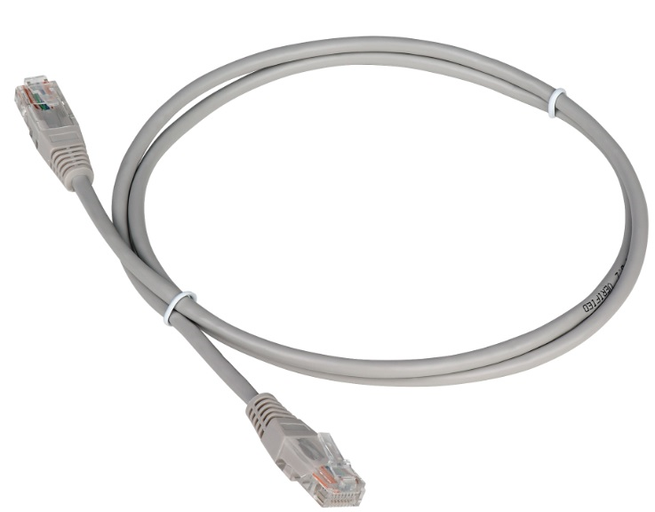 Патч-корд Lanmaster TWT-45-45-0.15-GY UTP RJ-45 вил.-вилка RJ-45 кат.5E 0.15м серый ПВХ (уп.:1шт)