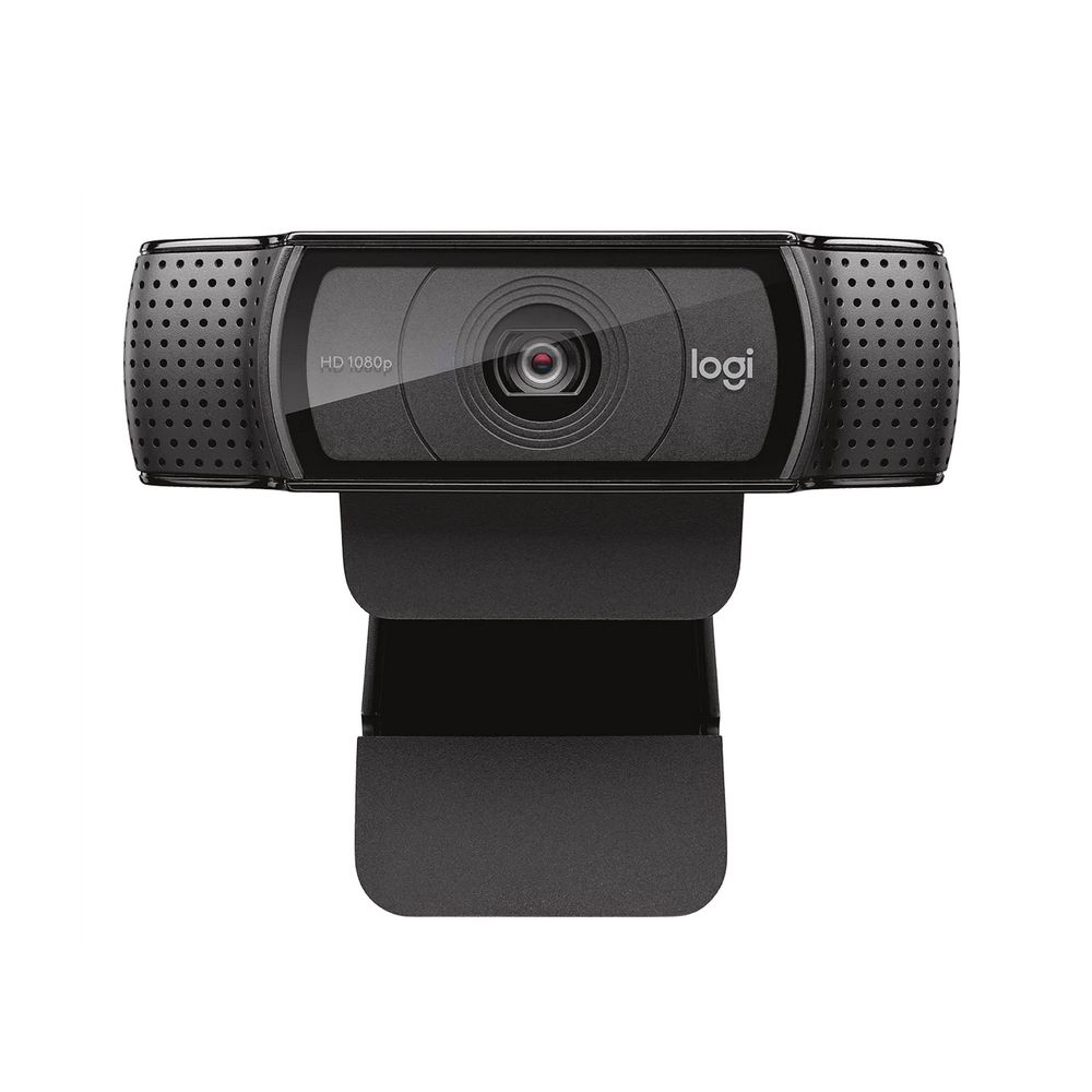 Камера Web Logitech HD Webcam C920e черный 3Mpix (1920x1080) USB2.0 с микрофоном (960-001086)