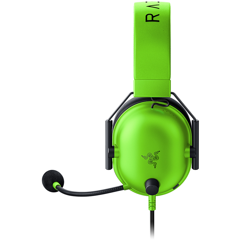 Наушники с микрофоном Razer Blackshark V2 X зеленый 1.3м мониторные оголовье (RZ04-03240600-R3M1)