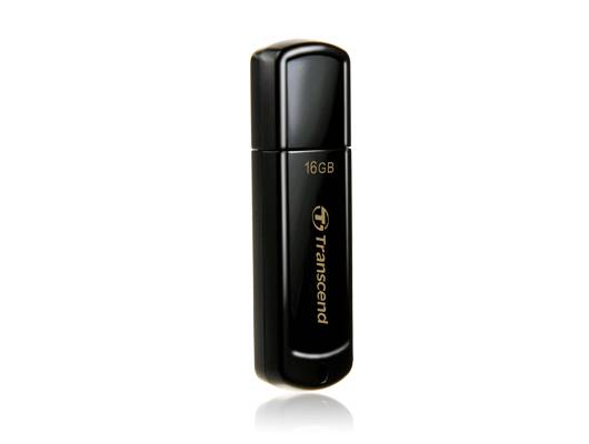 Флеш-накопитель Transcend 16GB JetFlash 350 (Black) USB 2.0