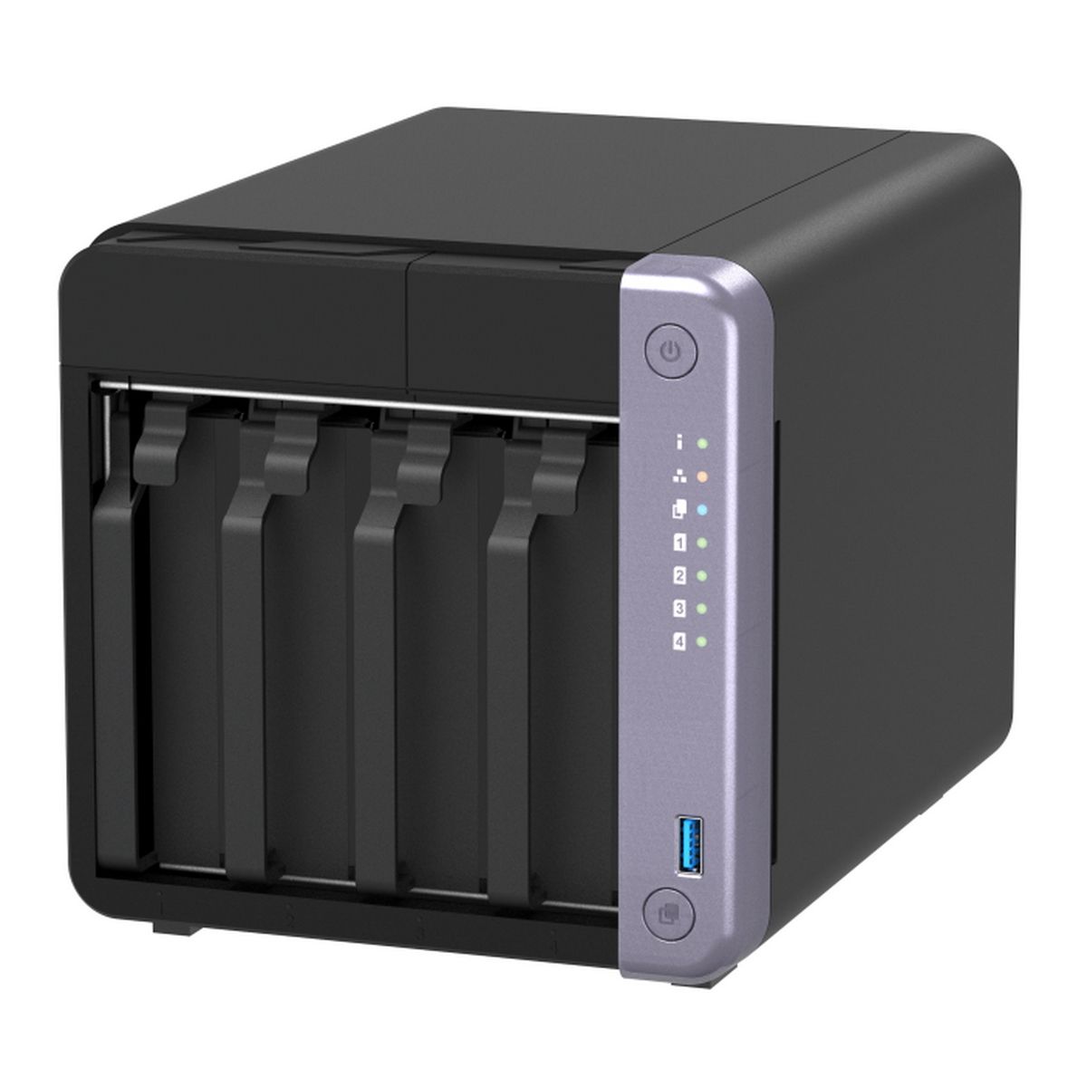 Сетевое хранилище NAS Qnap TS-432X-4G 4-bay настольный Alpine AL-524