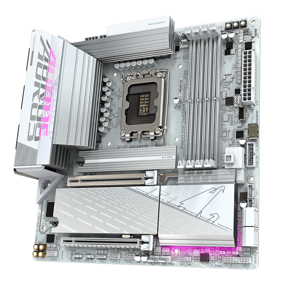 Материнская плата Gigabyte B860M AORUS ELITE WIFI6E ICE,