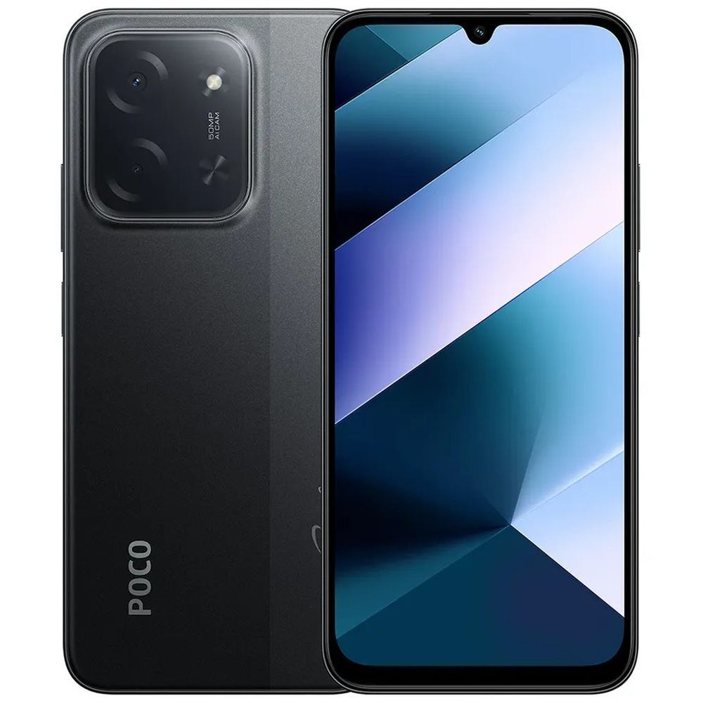 Смартфон POCO C85 6+128Gb чёрный (MZB0LGERU)