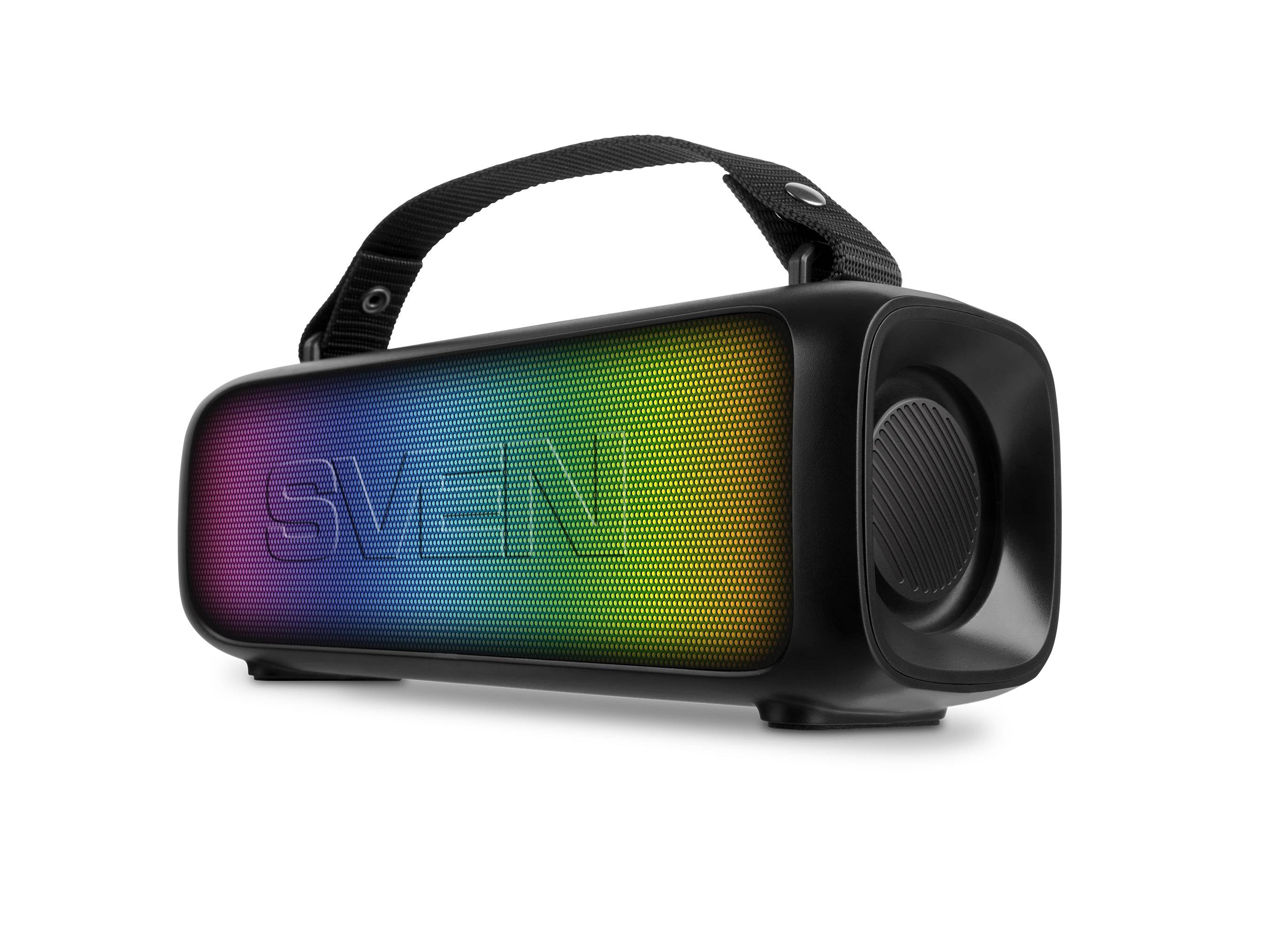 Колонка порт. Sven PS-235 черный 12W 2.0 BT 1500mAh (SV-022075)