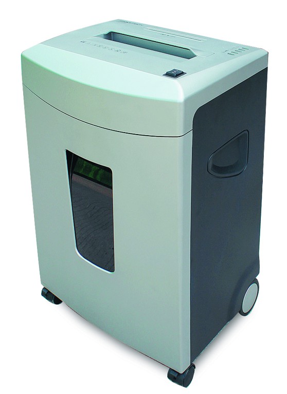 Шредер Office Kit S220 3.9 (секр.Р-2) ленты 25лист. 32лтр. скрепки скобы пл.карты CD