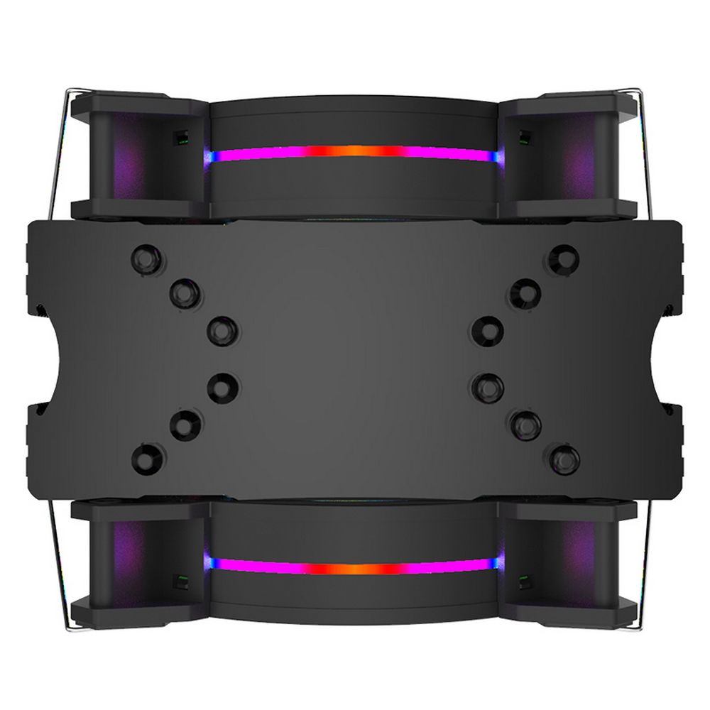 Вентилятор ALSEYE H120D Universal, TDP 200W, Heat Pipe:6mm*6pcs, 800/2000RPM, 11.6-35.3dB(A), RGB, R