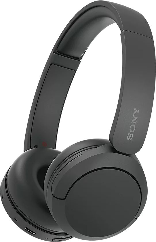 Гарнитура накладные Sony WH-CH520 черный беспроводные bluetooth оголовье (WH-CH520/B)