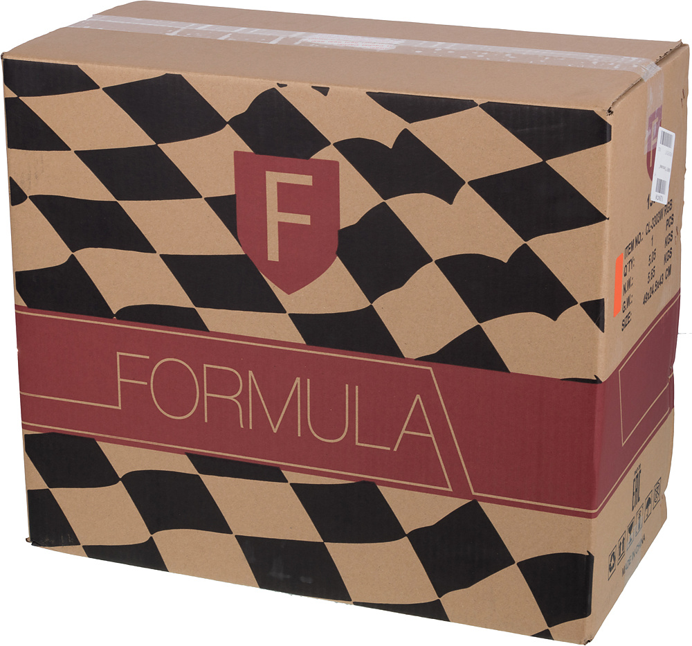 Корпус Formula CL-3303W RGB белый без БП ATX 2x120mm 2xUSB2.0 1xUSB3.0 audio bott PSU