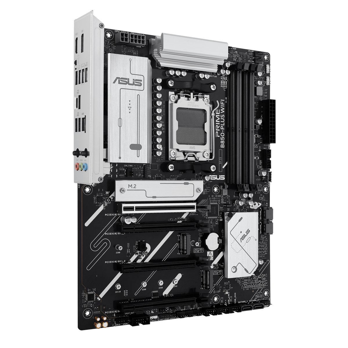 Материнская плата Asus PRIME B850-PLUS WIFI Socket AM5 AMD B850 4xDDR5 ATX AC`97 8ch(7.1) 2.5Gg RAID