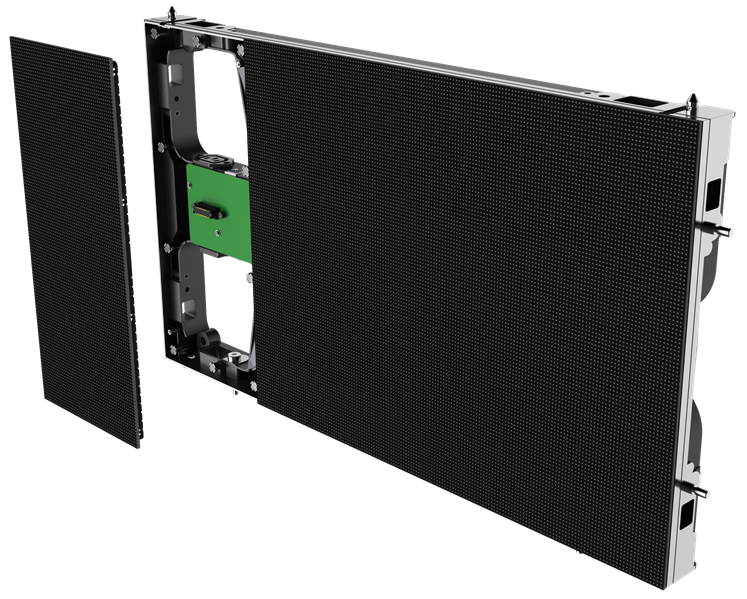 Светодиодный экран Cabinet Unilumin LED series ULW III indoor. Pixel pitch – 1.875 mm, brightness - 