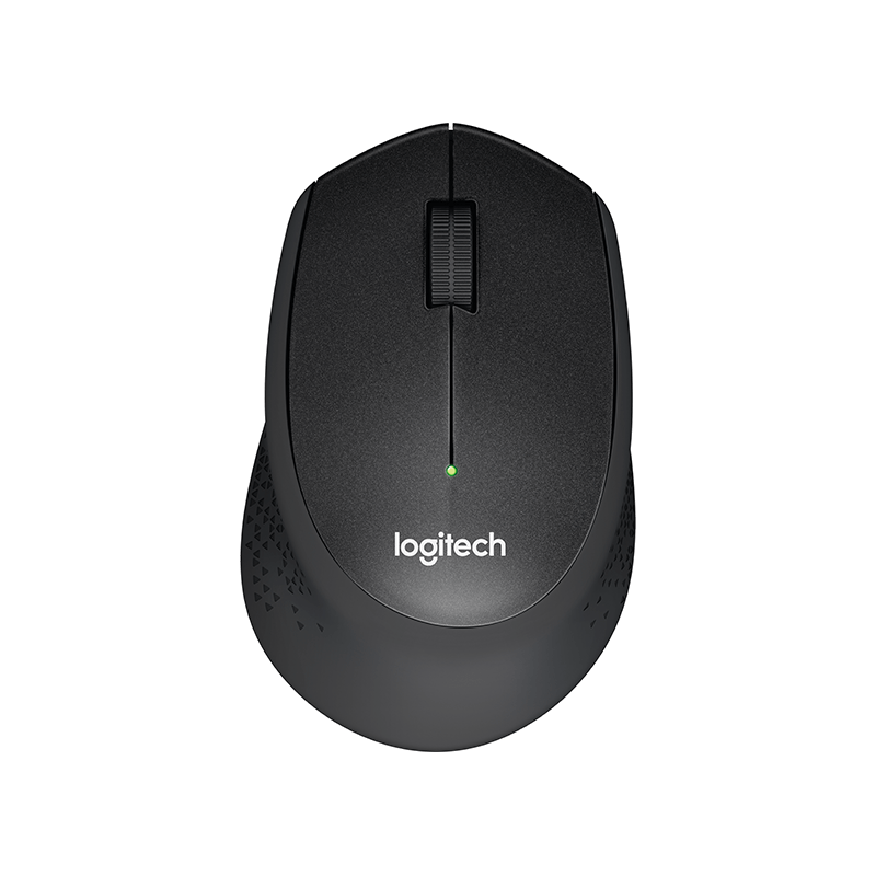 Мышь Logitech M330 Silent Plus черный оптическая 1000dpi silent беспров. USB 2but (910-004909)