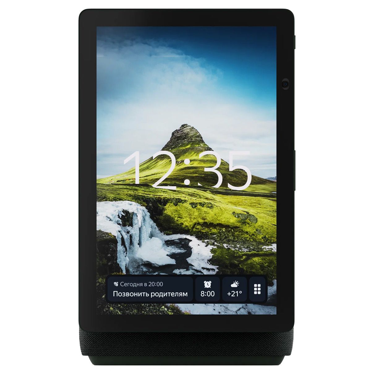 Умная колонка Yandex Станция Дуо Макс Zigbee Алиса зеленый 60W 1.0 BT/Wi-Fi 10м (YNDX-00055GRN)