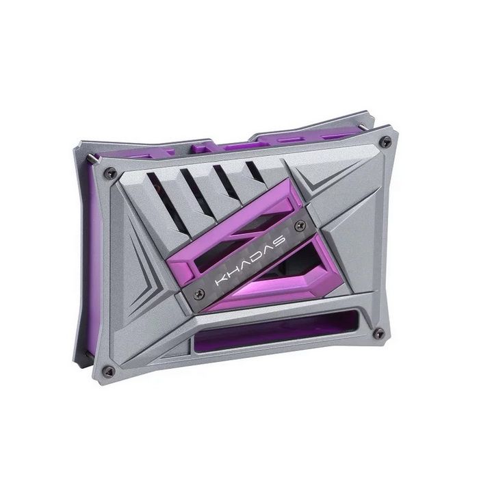 Корпус Khadas DIY Case Purple VIMs DIY Case, Purple Color, with heavy metal plate, KCS-P-001