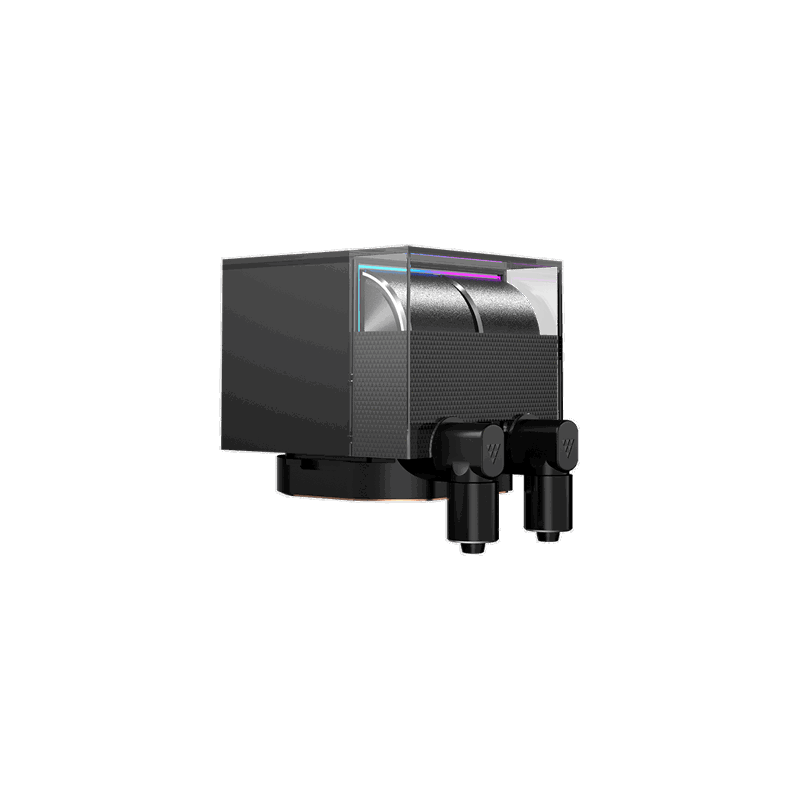 Система водяного охлаждения PcCooler DS360 Display Soc-AM5/AM4/1200/1700/1851 черный 4-pin 39.8dB Al