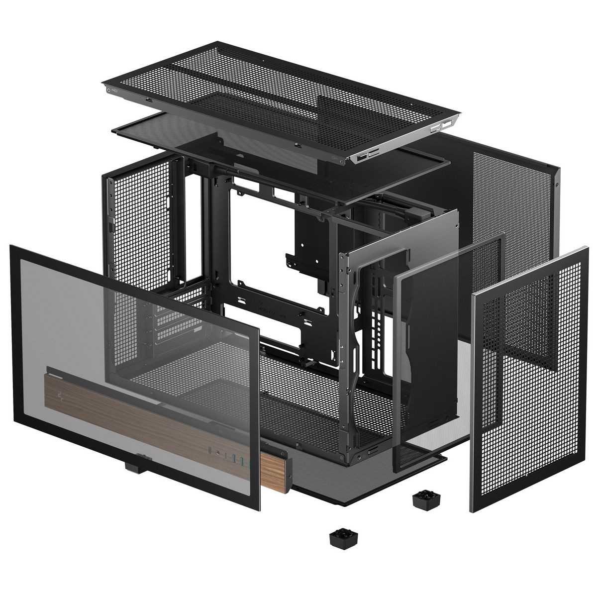 Корпус для ПК Deepcool CH260 WOOD