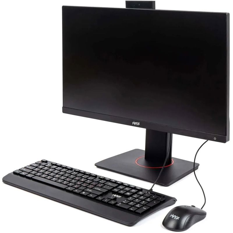 Моноблок HIPER V6   23.8"(1920x1080 (матовый) IPS)/Intel Core i3 14100(3.5Ghz)/16384Mb/512PCISSDGb/n