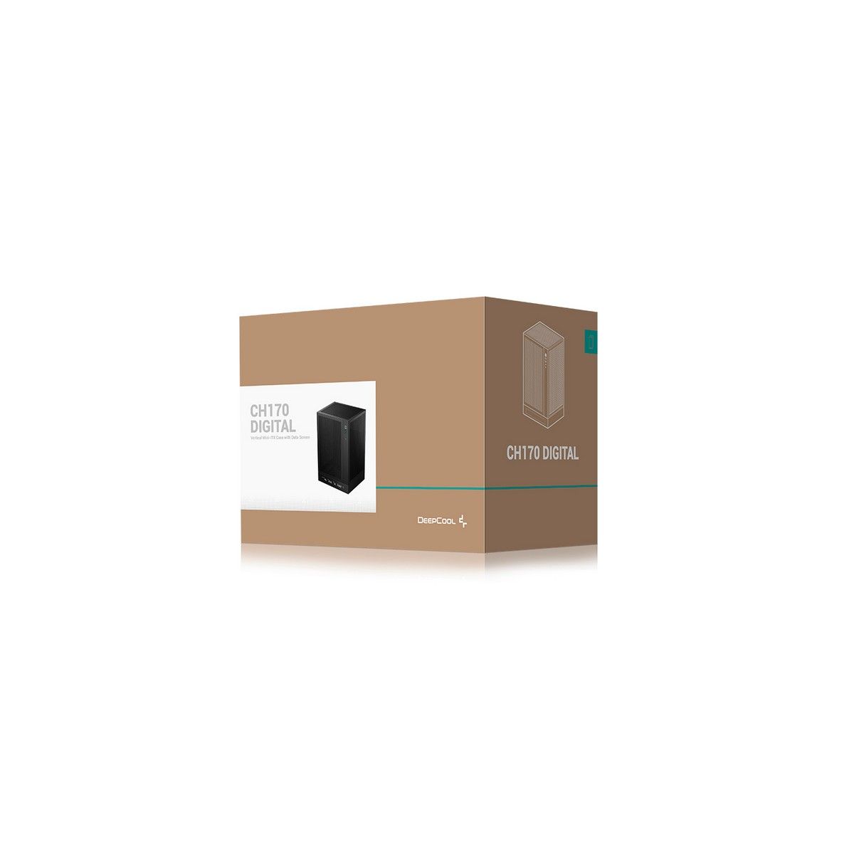 Корпус для ПК Deepcool CH170 DIGITAL