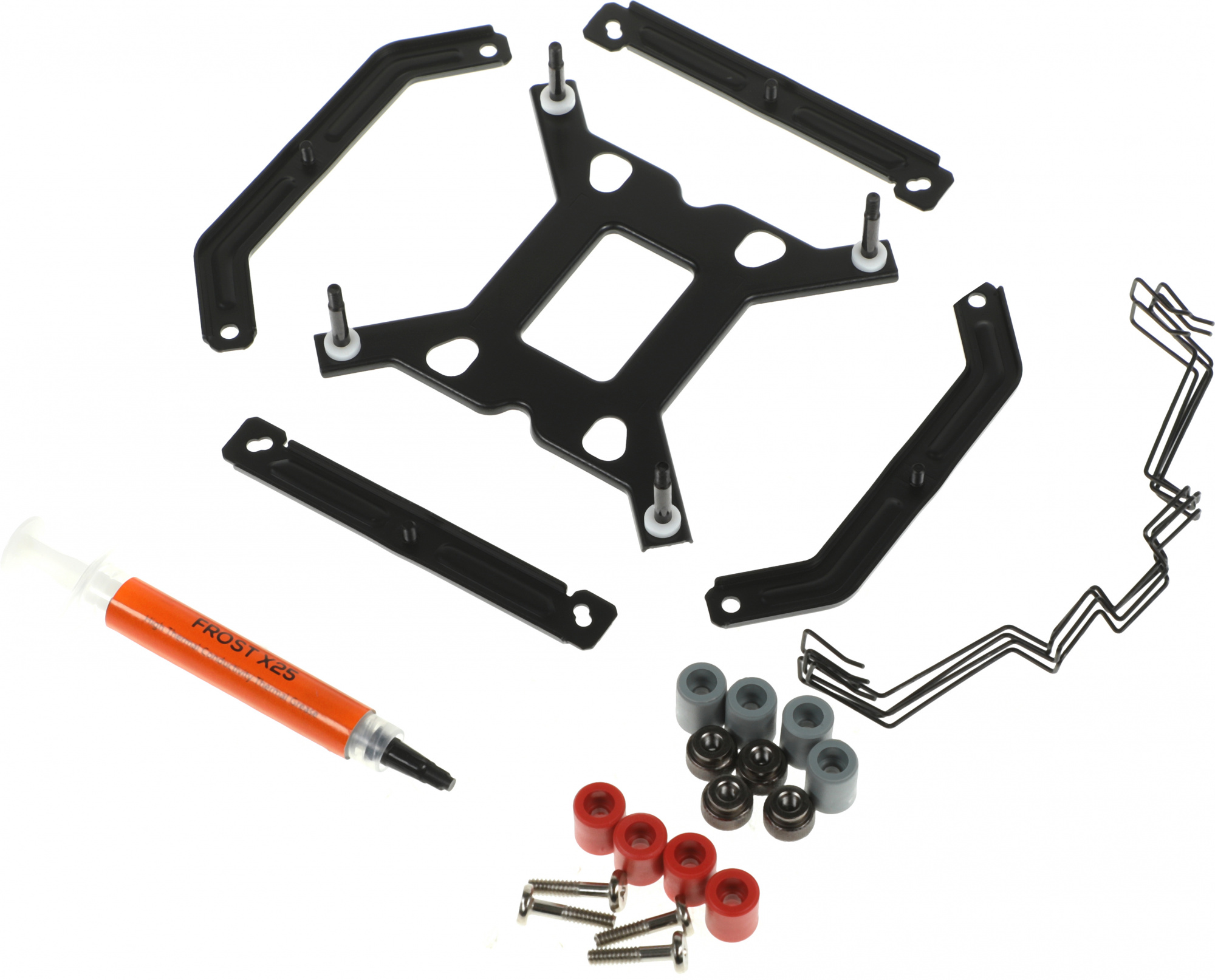 Устройство охлаждения(кулер) ID-Cooling SE-224-XTS ARGB Soc-AM5/AM4/1200/1700/1851 черный 4-pin 29dB