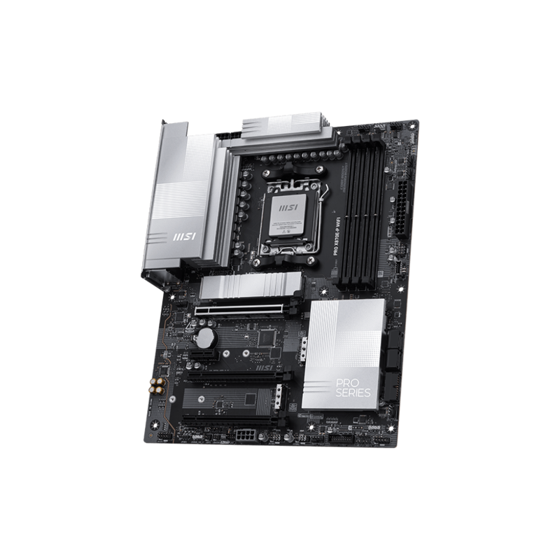 Материнская плата MSI PRO X870E-P WIFI Socket AM5 AMD X870E 4xDDR5 ATX AC`97 8ch(7.1) 5Gigabit RAID+